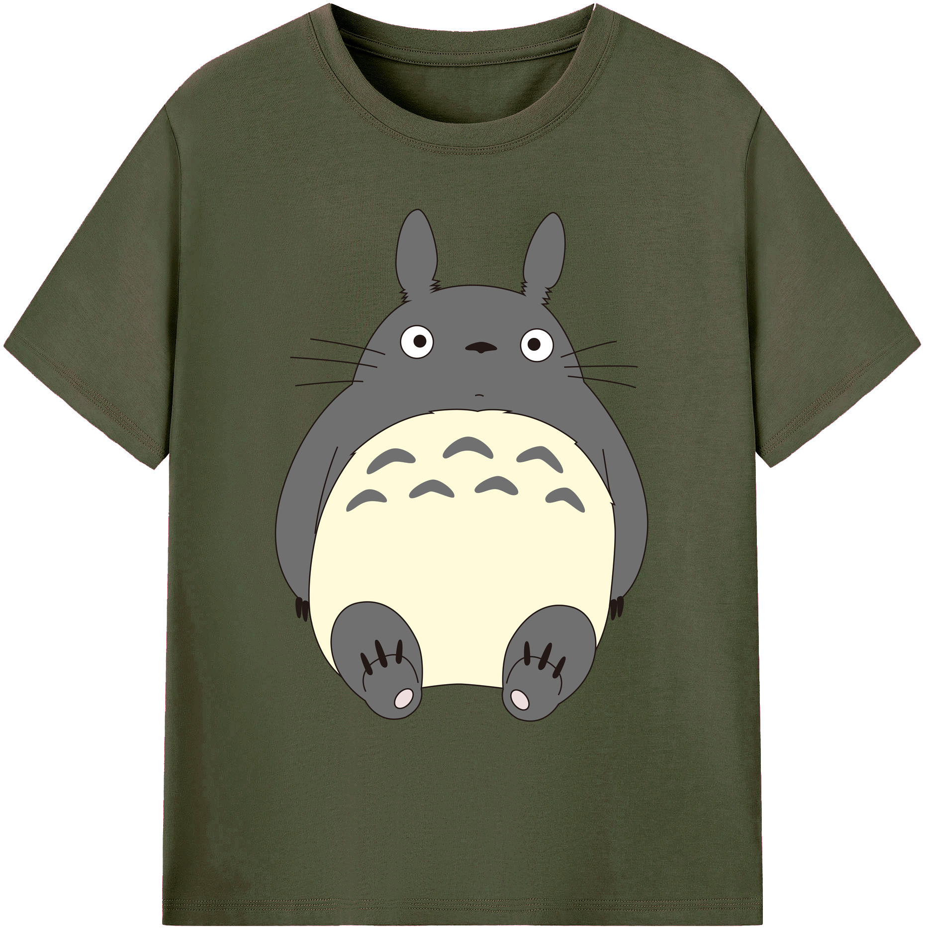 （画像用） となりのトトロ 草壁メイ 草壁サツキ My Neighbor Totoro Satsuki Kusakabe Mei Kusakabe 綿100％ メンズ半袖Tシャツ｜肌触りやわらか＆通気性